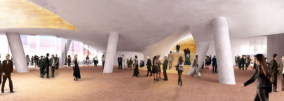 illustration Plaza © Herzog & de Meuron