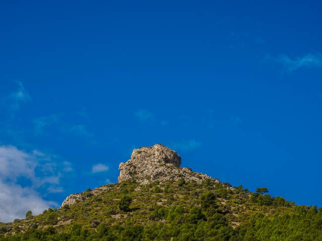 OLYMPUS DIGITAL CAMERA The piercing blue skies are like those of French Provence