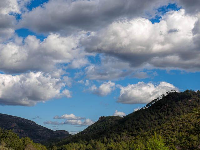 OLYMPUS DIGITAL CAMERA The piercing blue and landscape is much like that of the French Provence
