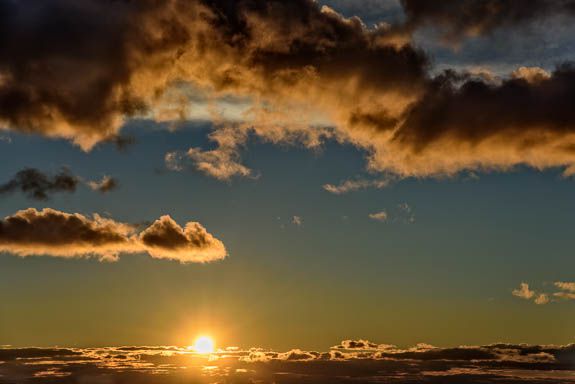 spanish mountain life Sunset from my window, El Maestrat, February 2015