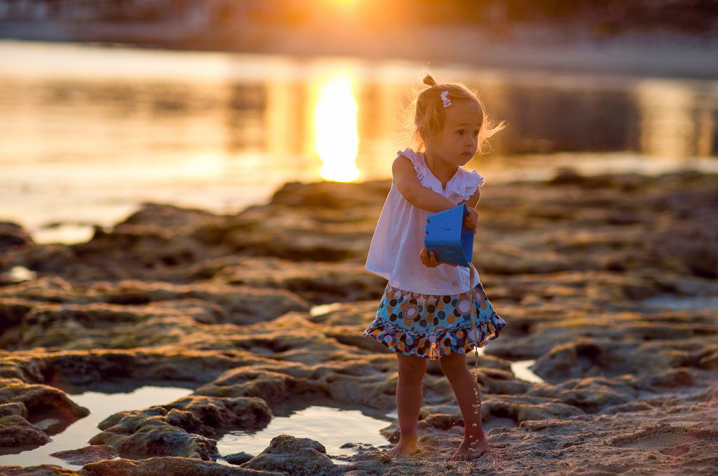 Little girl in Cyprus