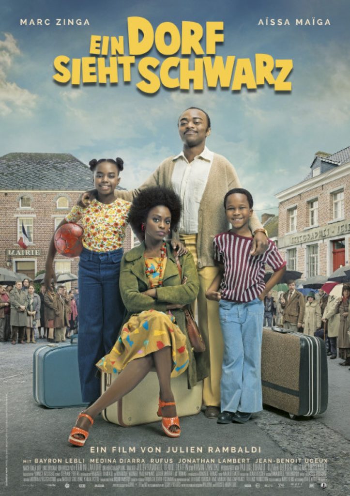 Ein Dorf Sieht Schwarz film poster