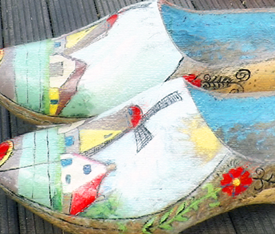 Dutch wooden shoes