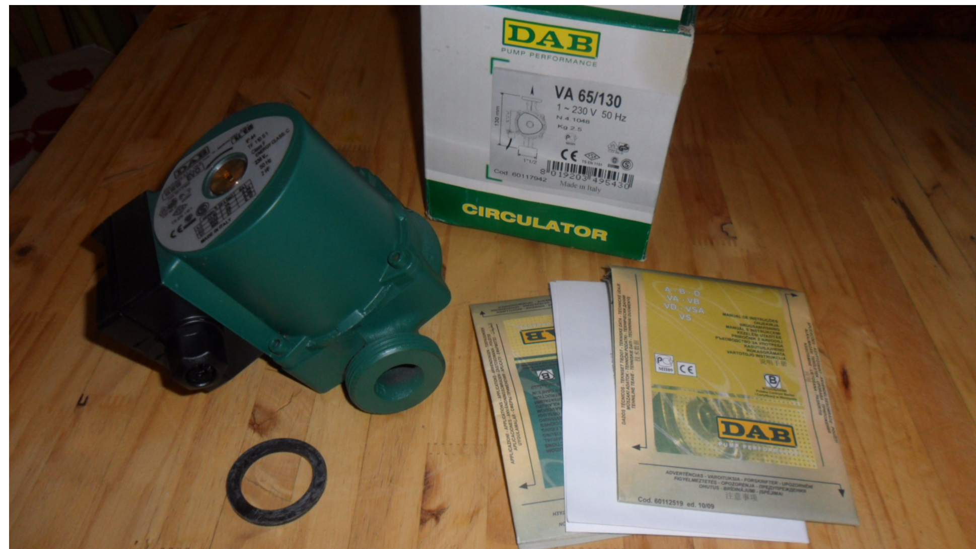 BRAND NEW DAB VA 65 130 circulator central heating pump 2 available ...